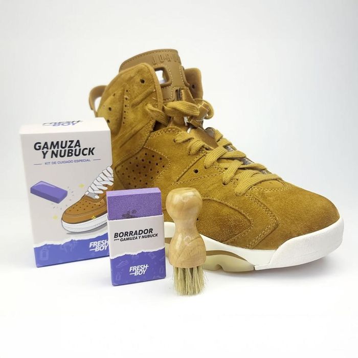 Kit Gamuza Nubuck Fresh Boy Kit lavado Seco Promart