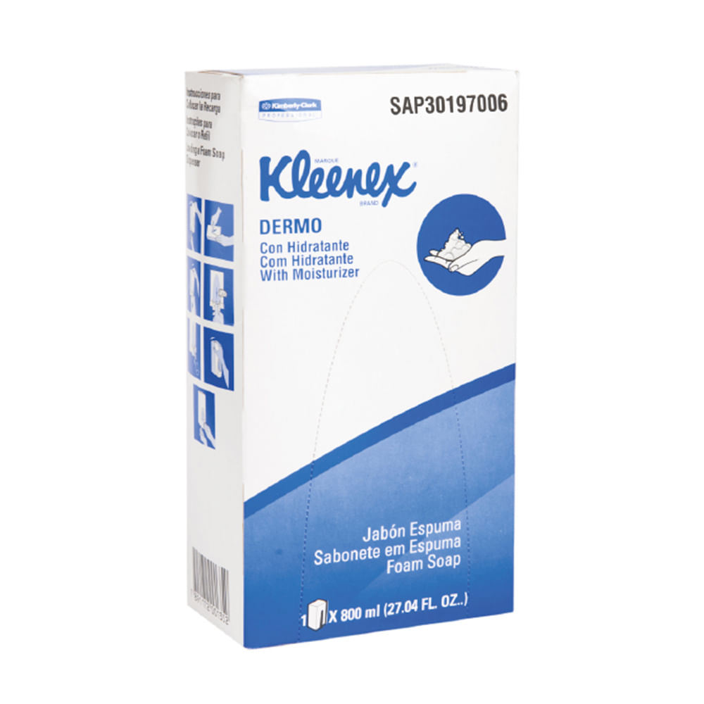 Jabón espuma Kleenex 800ml - Promart