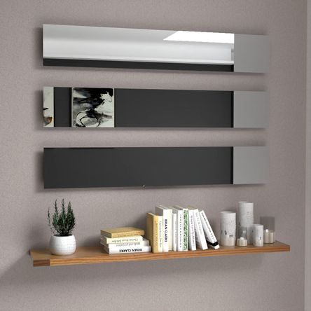 Espejo Atenas Rectangular 120x20cm x 3 Piezas Tuhome Espejo Atenas Rectangular 120x20cm x 3 Piezas Tuhome