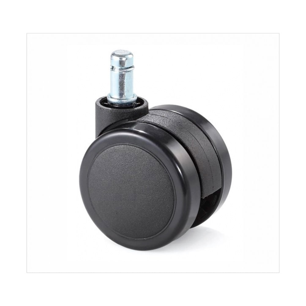 Pack 5 Ruedas Garruchas Giratorias Para Sillas De Oficina Gerente Europa Nylon 60 Mm Ofideas