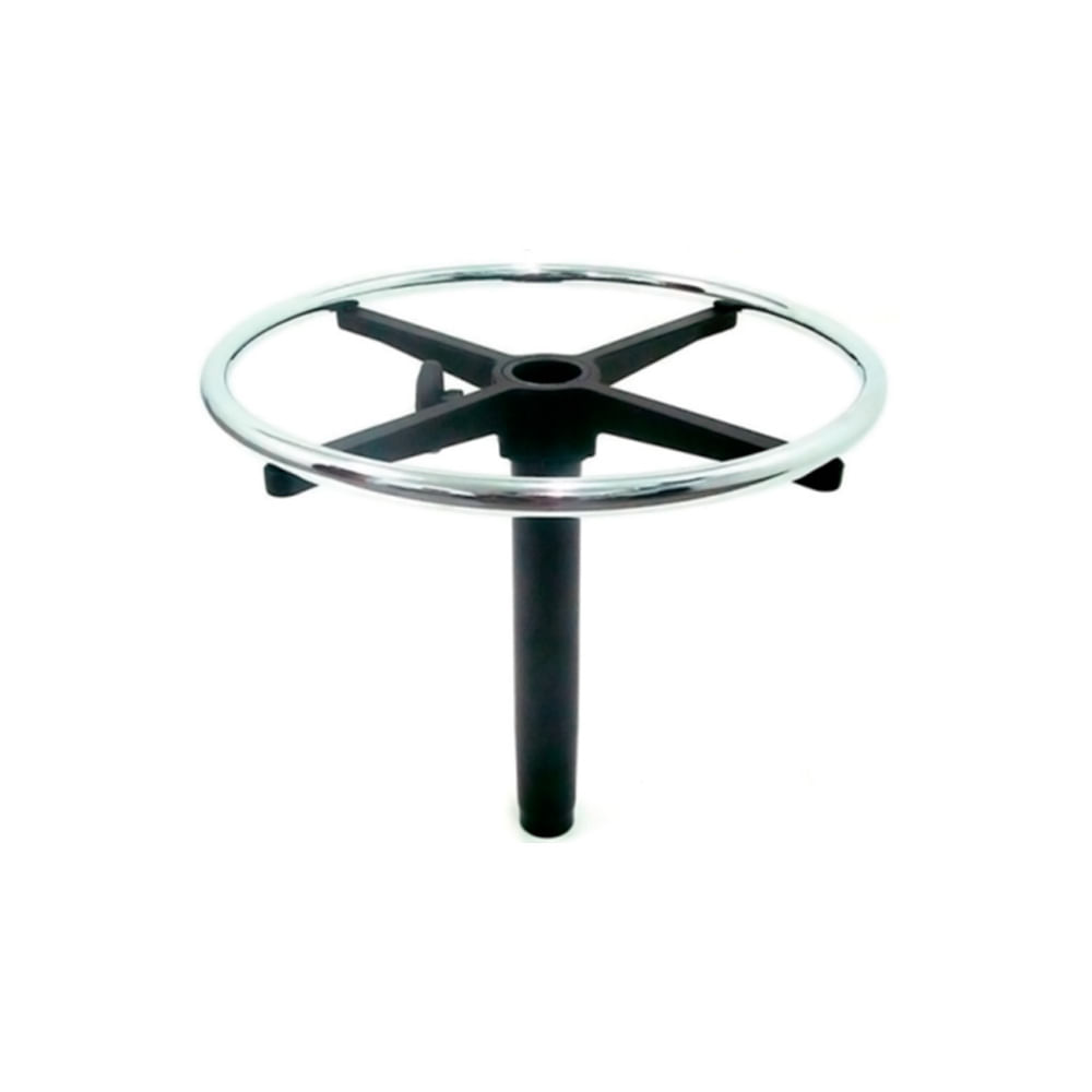 Kit Repuesto Cajero Tubo Aro Cromado Para Silla Giratoria Cajera Ofideas