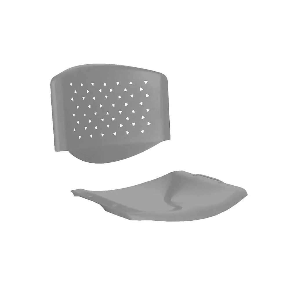 Repuesto Para Silla Solo Asiento Y Espaldar Prisma Color Negro Ofideas