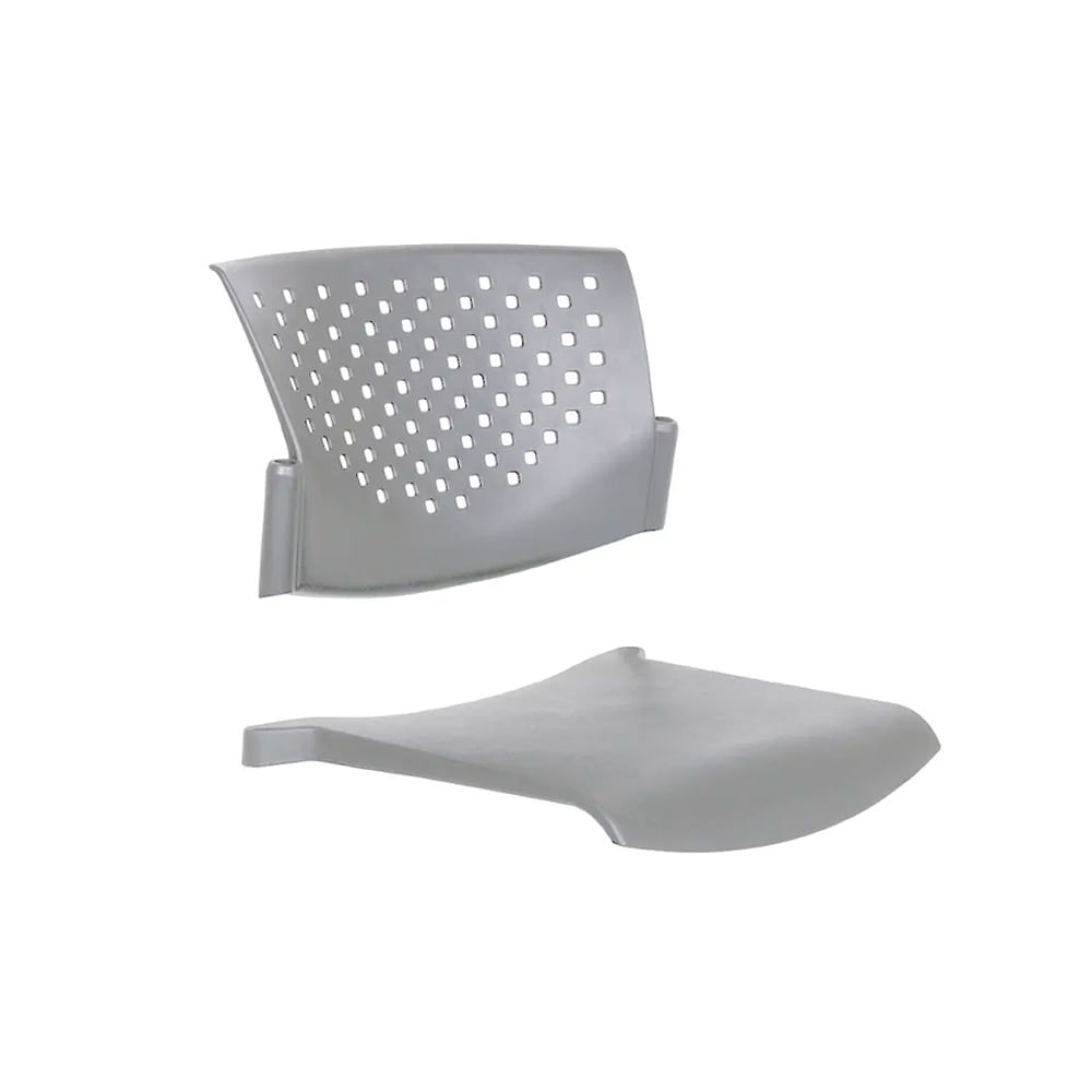 Repuesto Para Silla Solo Asiento Y Espaldar Butterfly Color Gris Ofideas