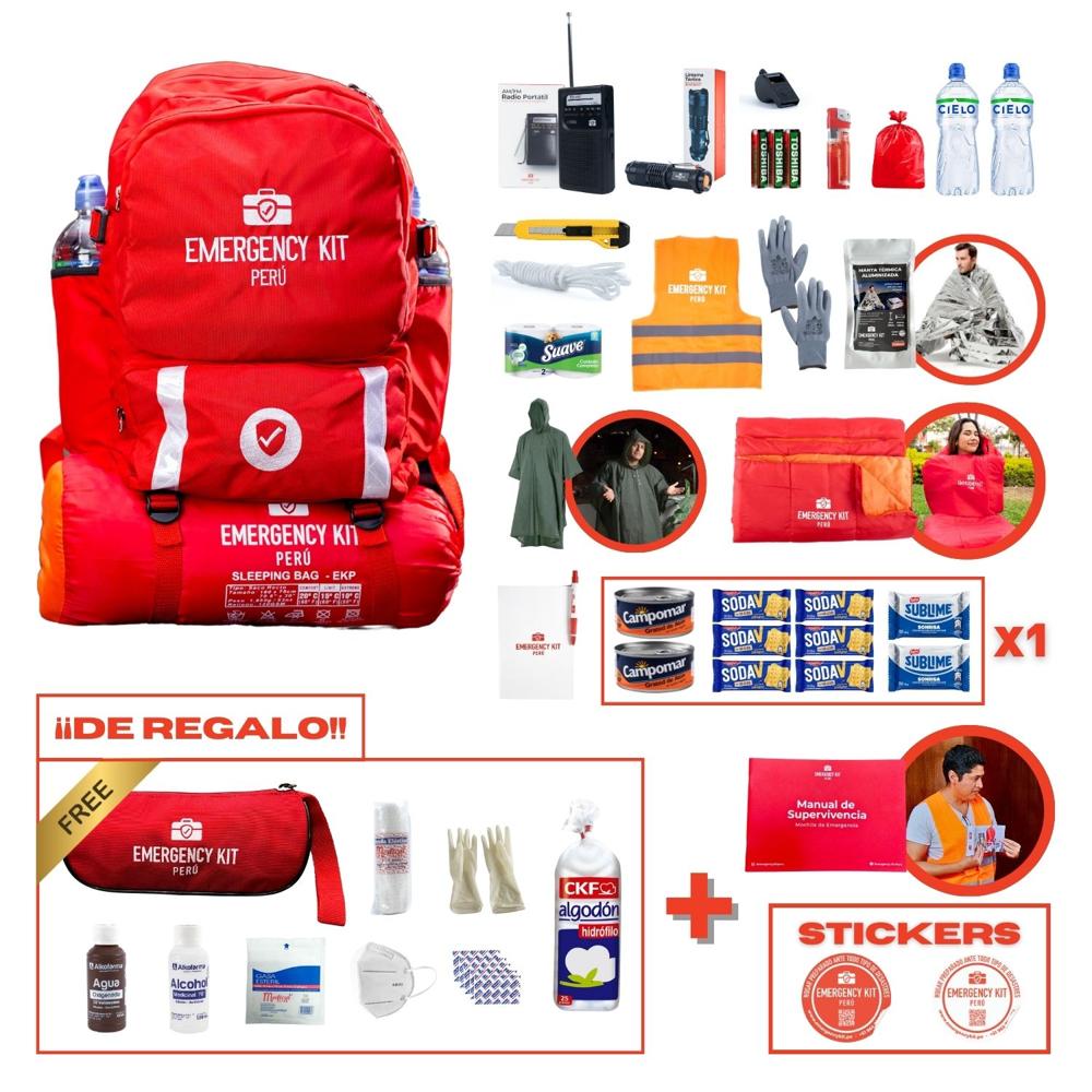 Mochila Salvadora Maleta De Emergencia Sismo En Caso Que Tiene Que