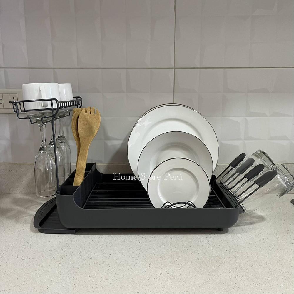 Escurridor de Platos Vajillas Nordic Negro