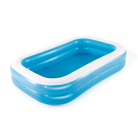 Piscina Inflable Rectangular Bestway Family 749L 262x175x51cm Azul Piscina Inflable Rectangular Bestway Family 749L 262x175x51cm Azul