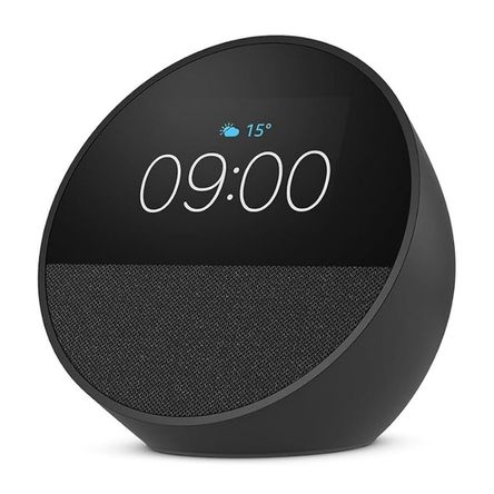 Parlante Smart Amazon Echo Spot B0BFC7WQ6R Negro Parlante Smart Amazon Echo Spot B0BFC7WQ6R Negro