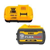 Batería y Cargador 20V Dewalt Modelo DCB609K1 Amarillo