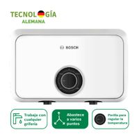 Calentador Eléctrico Bosch Multipunto 9.5kw + Kit