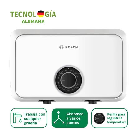 Calentador Eléctrico Bosch Multipunto 9.5kw + Kit Calentador Eléctrico Bosch Multipunto 9.5kw + Kit