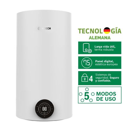 Terma Eléctrica Bosch SmarTank 80L + Kit de Instalación Terma Eléctrica Bosch SmarTank 80L + Kit de Instalación