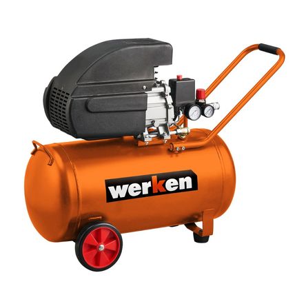 Compresora de aire 2.0Hp 50 litros Werken Compresora de aire 2.0Hp 50 litros Werken