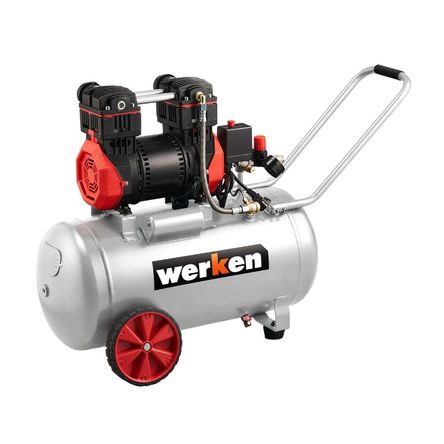 Compresora de aire Dentista 1Hp 24 litros Werken Compresora de aire Dentista 1Hp 24 litros Werken