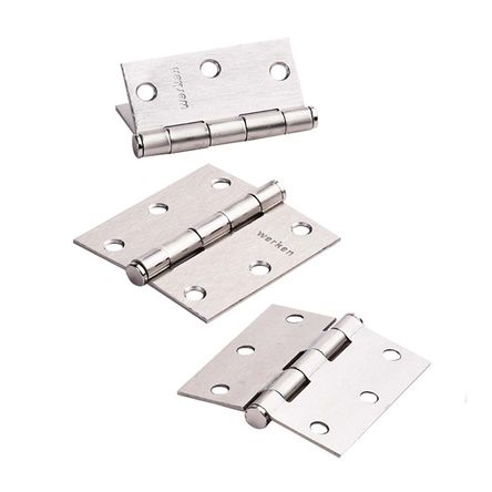 Bisagra de Puerta Werken Acero Niquelado 3x3x2mm Bisagra de Puerta Werken Acero Niquelado 3x3x2mm