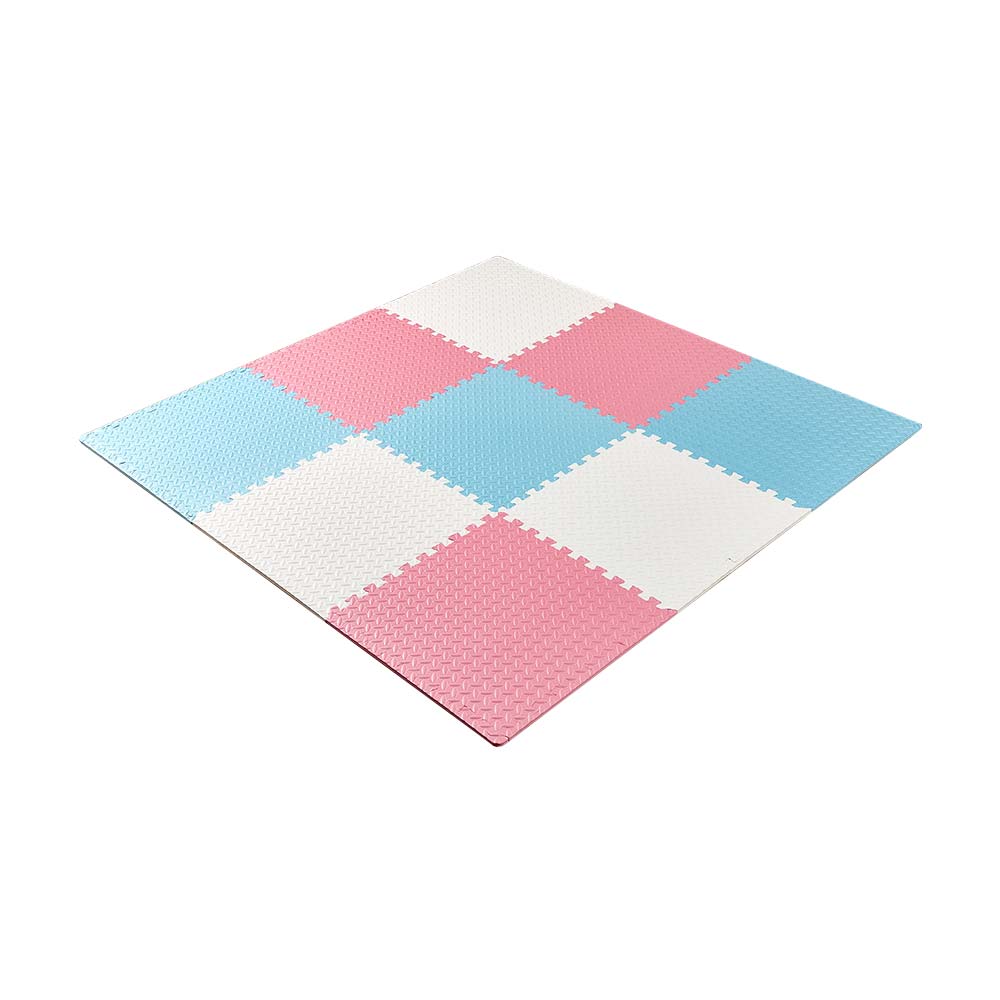 Piso Microporoso Orange Rosa de 9 Piezas