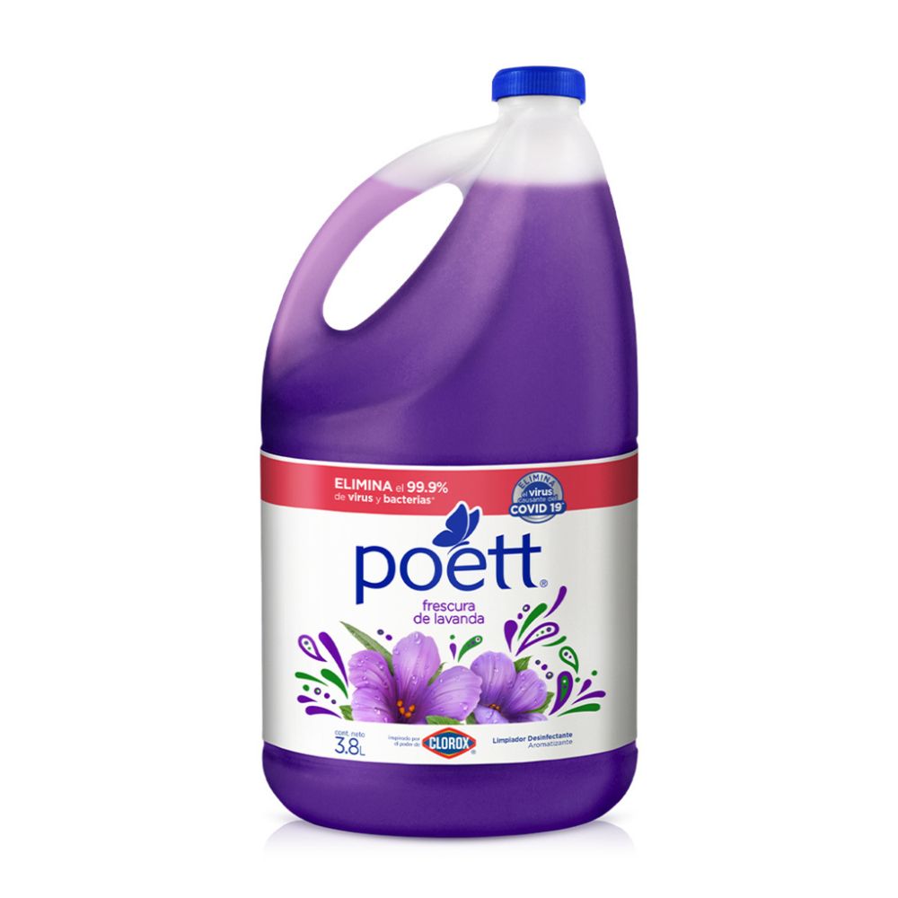 Limpiador Poett Lavanda 1 galón