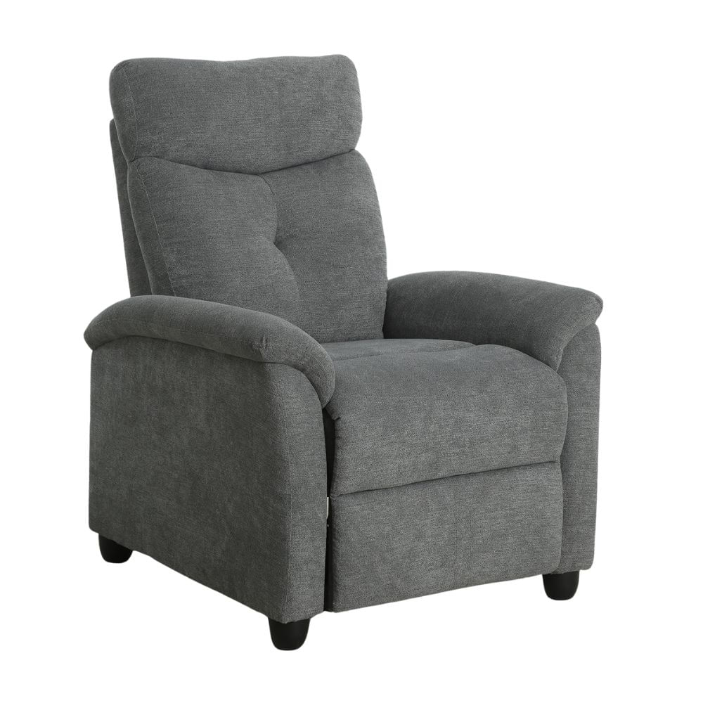 Sillón Reclinable Small Tela Gris Orange Sillón Reclinable Small Tela Gris Orange