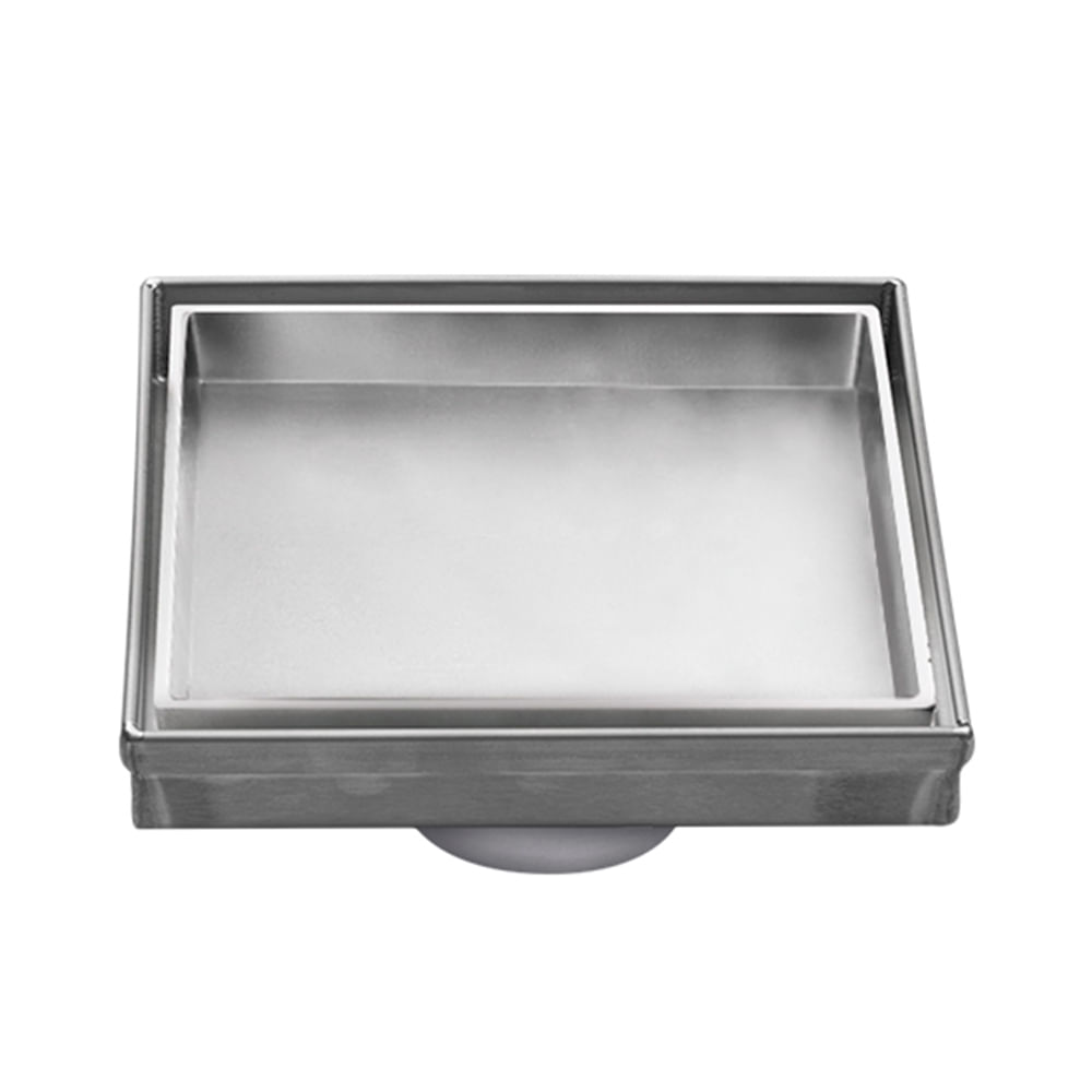 Sumidero Decorativo Reversible Inox Vainsa 5'' Plata Sumidero Decorativo Reversible Inox Vainsa 5'' Plata