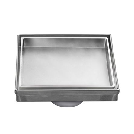 Sumidero Decorativo Reversible Inox Vainsa 5'' Plata Sumidero Decorativo Reversible Inox Vainsa 5'' Plata