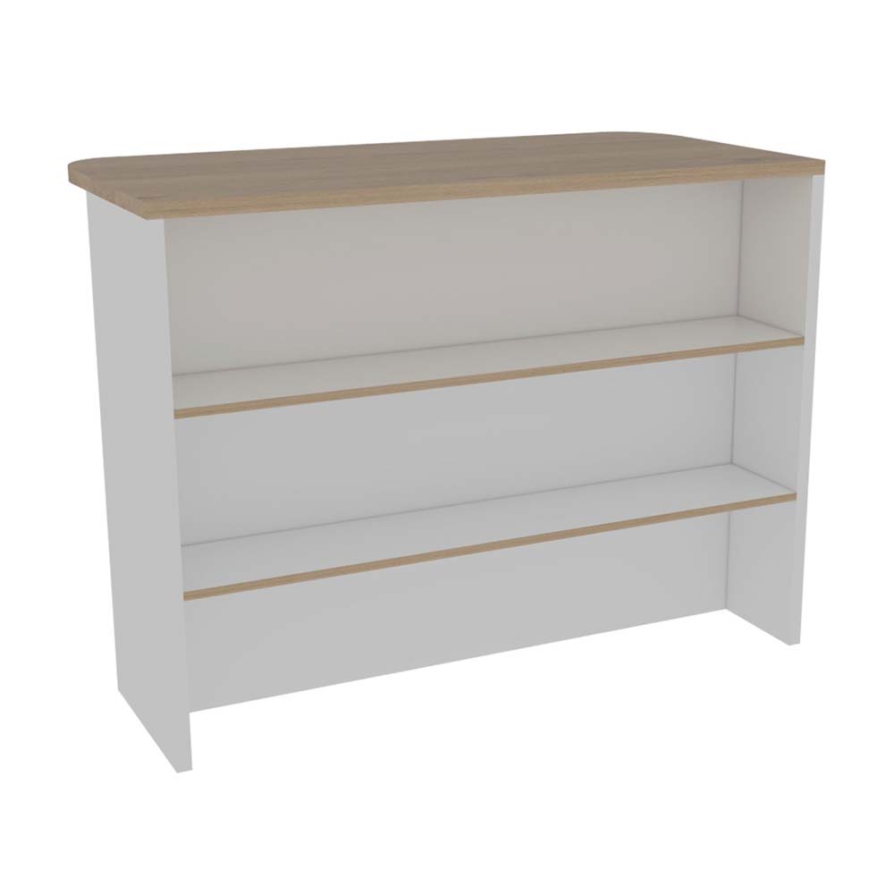 Barra auxiliar de cocina Fendi - Rovere Blanco Tuhome