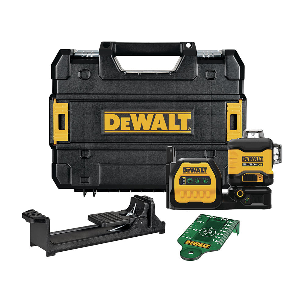 Nivel Láser Verde 360° Dewalt DCLE34030GB Nivel Láser Verde 360° Dewalt DCLE34030GB