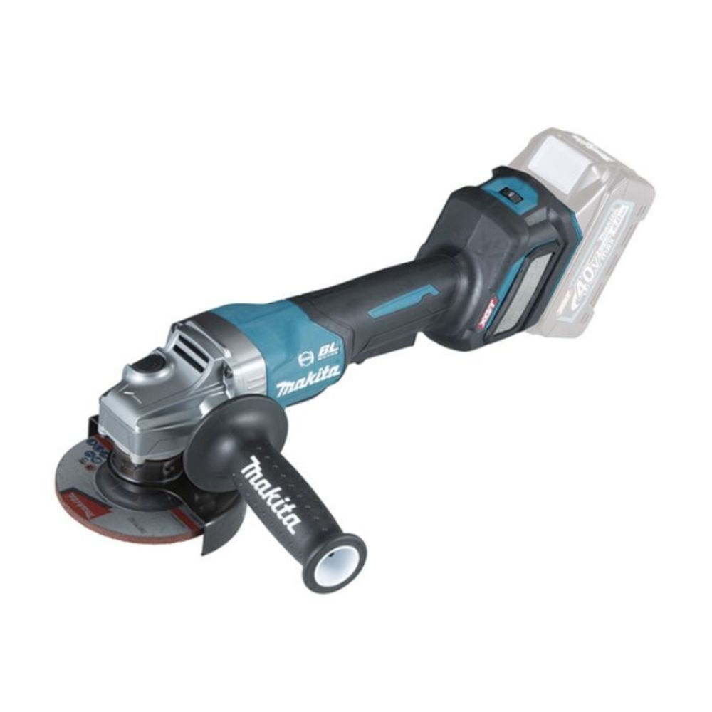 Amoladora Inalámbrica Makita Modelo GA028GZ 40V XGT Verde Poliamida Amoladora Inalámbrica Makita Modelo GA028GZ 40V XGT Verde Poliamida