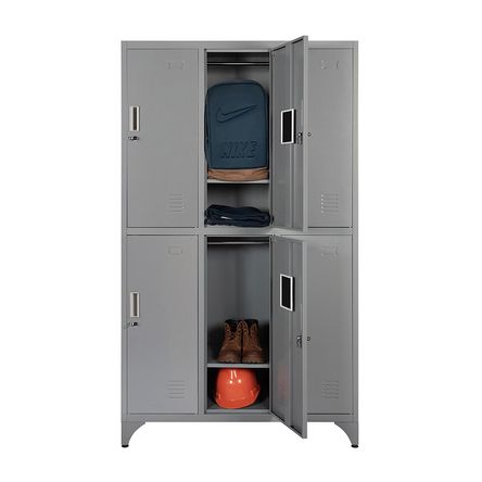 Locker metálico Mk3-02-6 puerta portacandado Maletek