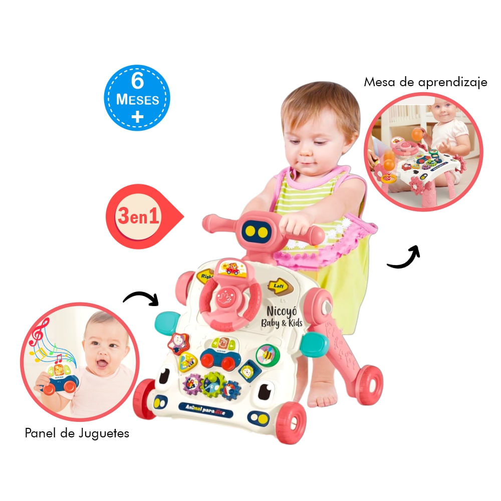 Caminador ROSADO Juguete que Crece tu Promart - Main Image