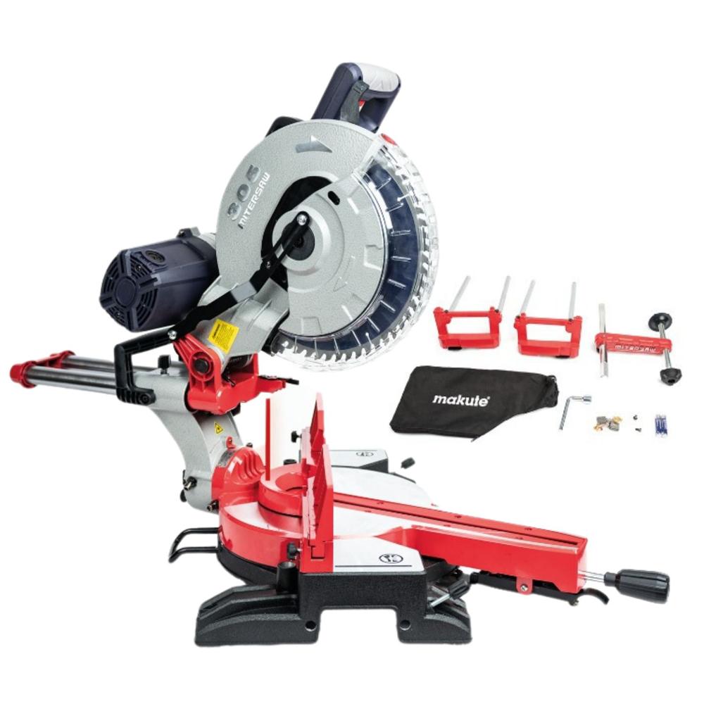 Sierra Ingleteadora Telescopica 2000w 12" Industrial Makute MS121-305