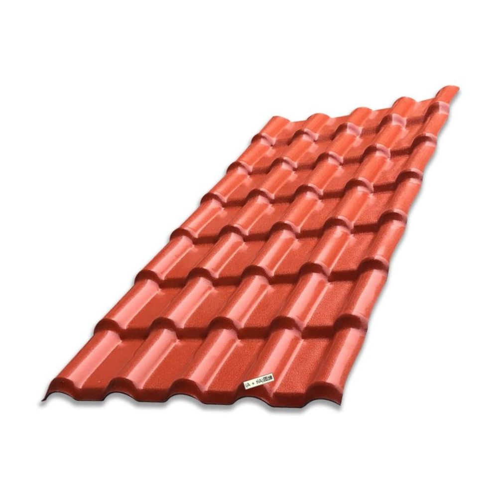 Teja Roja Termoacústica 2.3mm 1.31*0.72m Werken Teja Roja Termoacústica 2.3mm 1.31*0.72m Werken