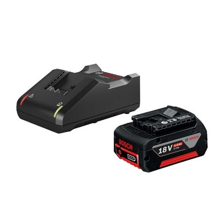 Batería de Litio Bosch GBA 18V 4.0 Ah + Cargador GAL 18V40 Sistema 18V Modelo GBA 18V 4,0 Ah y GAL 18V40 Batería de Litio Bosch GBA 18V 4.0 Ah + Cargador GAL 18V40 Sistema 18V Modelo GBA 18V 4,0 Ah y GAL 18V40