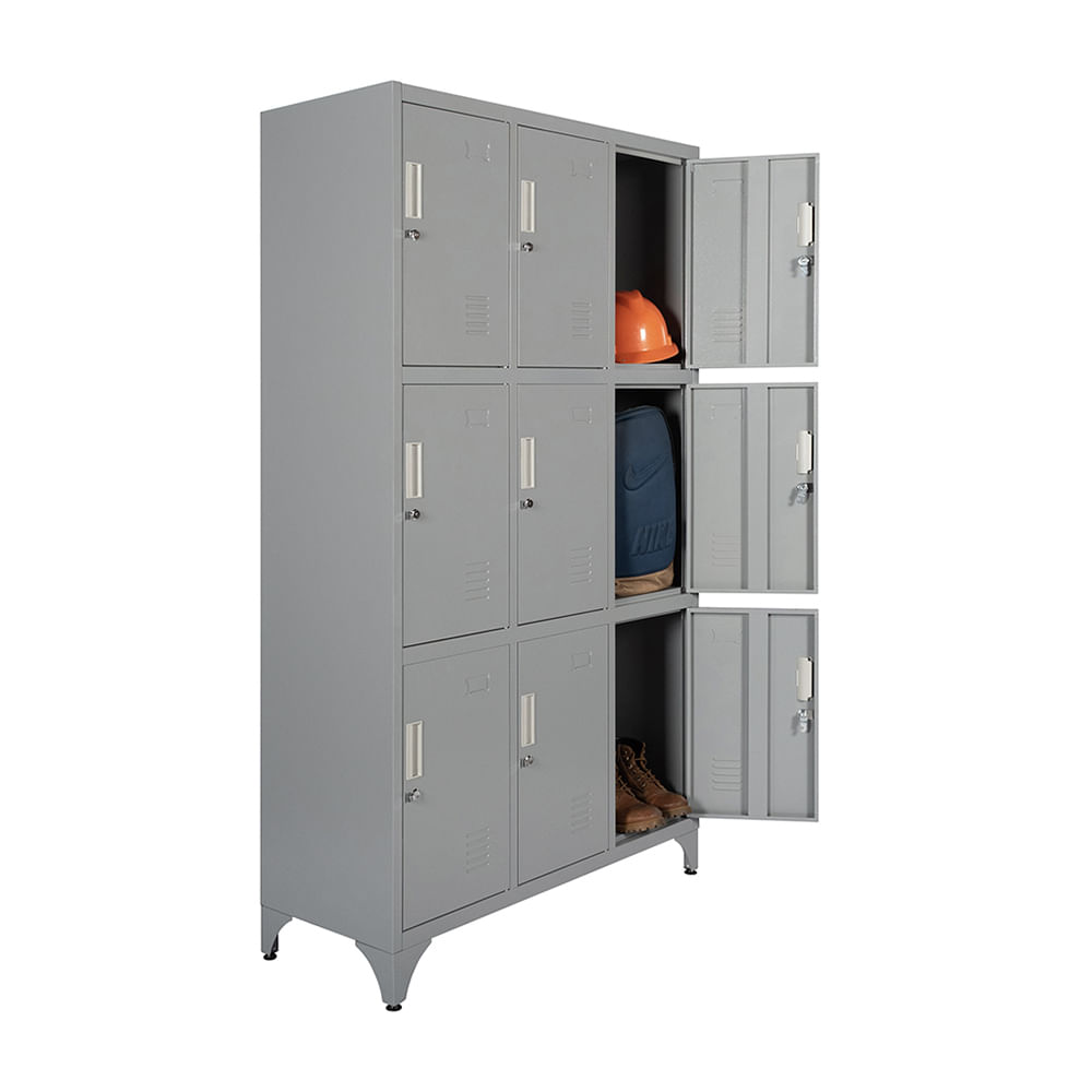 Casillero Metálico Maletek Mk3039 Gris de 104cm x 180cm Casillero Metálico Maletek Mk3039 Gris de 104cm x 180cm