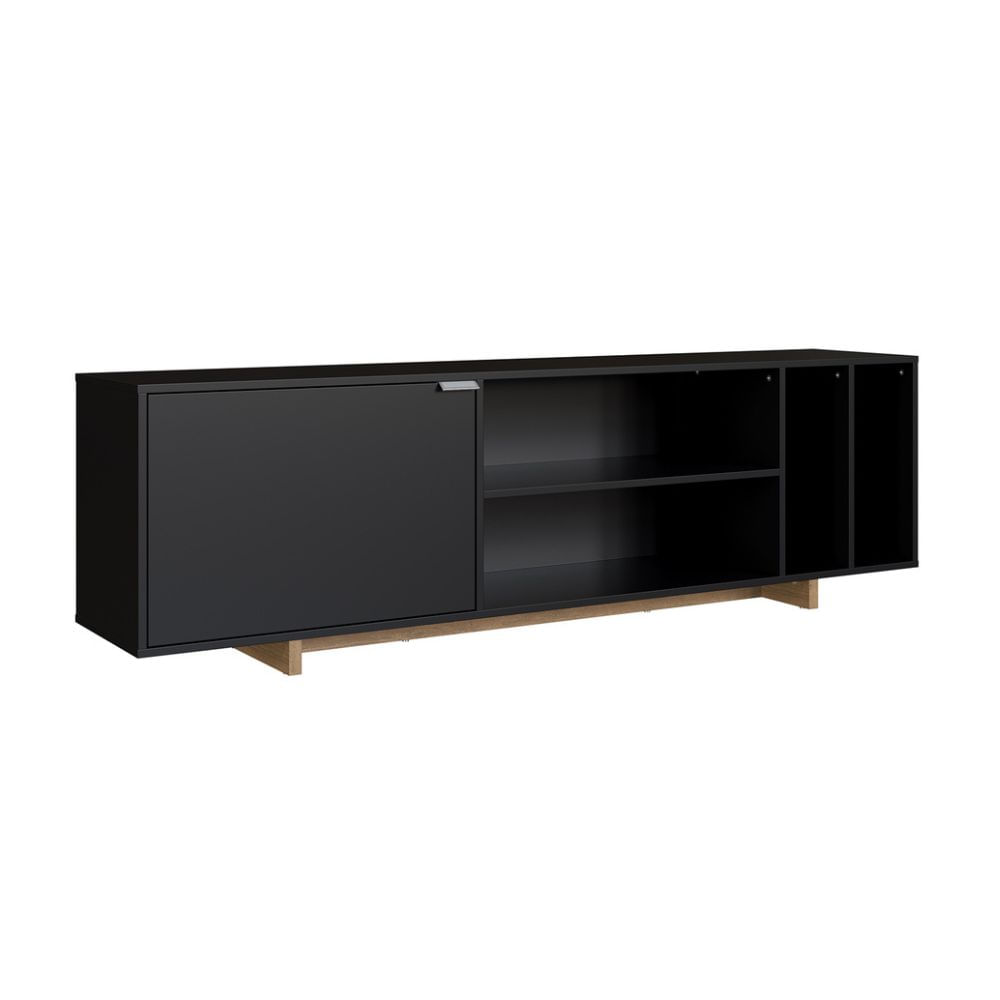 Mesa de TV Orion 65"" Negro/Miel