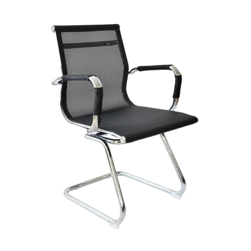 Silla De Oficina Fija Interlocutora Apolo Negro Ofideas