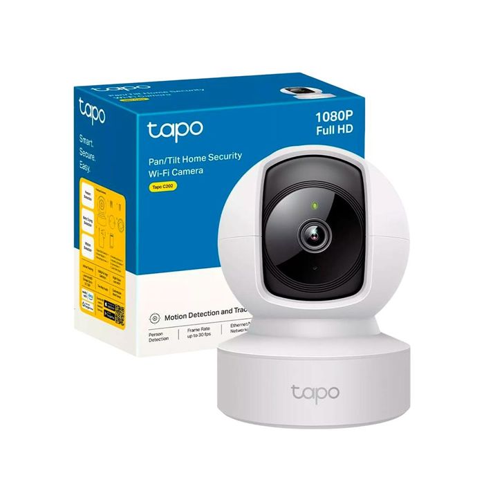 Cámara Seguridad Tapo C202 FHD Sonido Promart