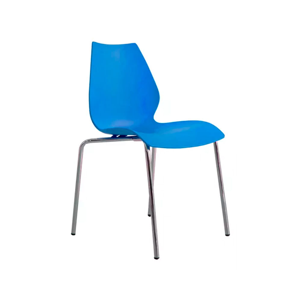 Silla De Comedor Diseño Brenda Color Azul Ofideas