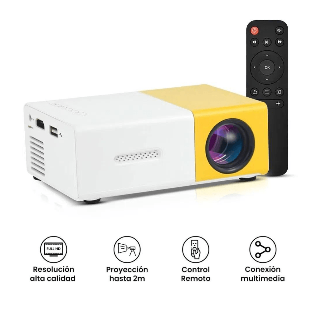 Mini Proyector Multimedia 1080P