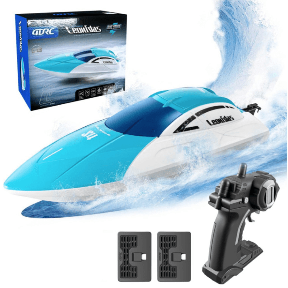 4DRC Barco RC S4, barco de control remoto de 2.4 GHz, barco de carreras RC de alta velocidad