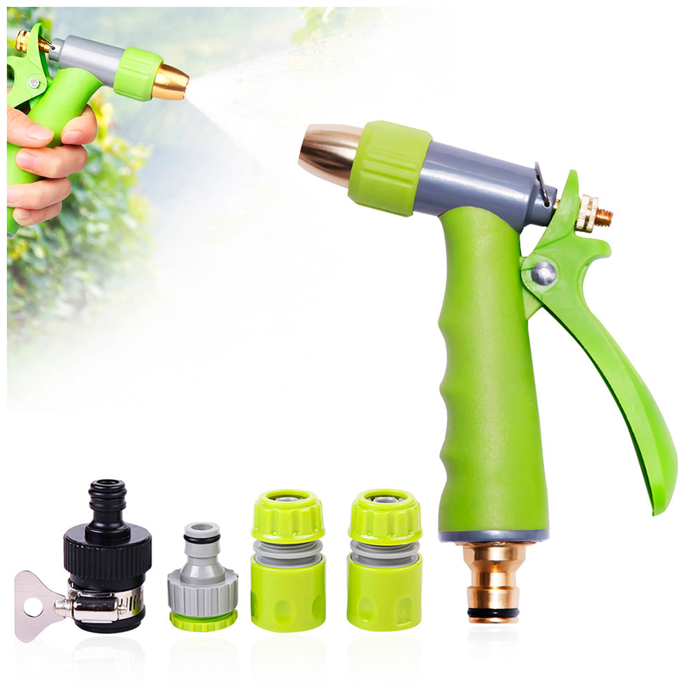 Kit Pistola de Agua Pulverizador para Riego D34