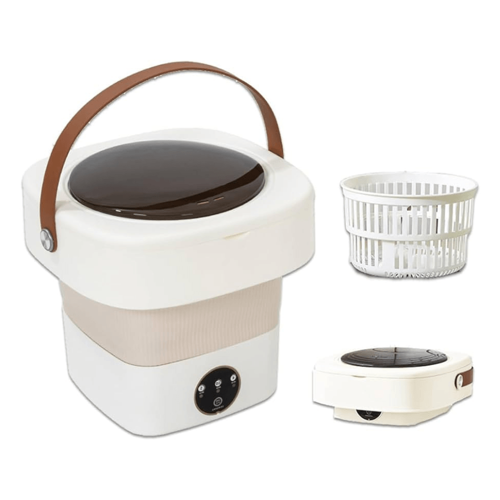 Mini Lavadora de 11L Blanco