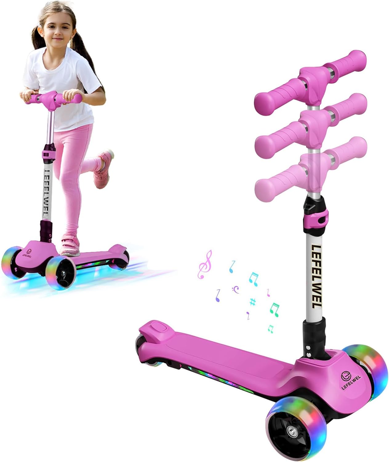 Lefelwel Scooter eléctrico para niños