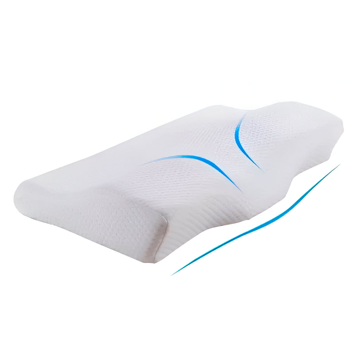 Almohada Cervical Anatómica Ortopédica con Gel y Espuma