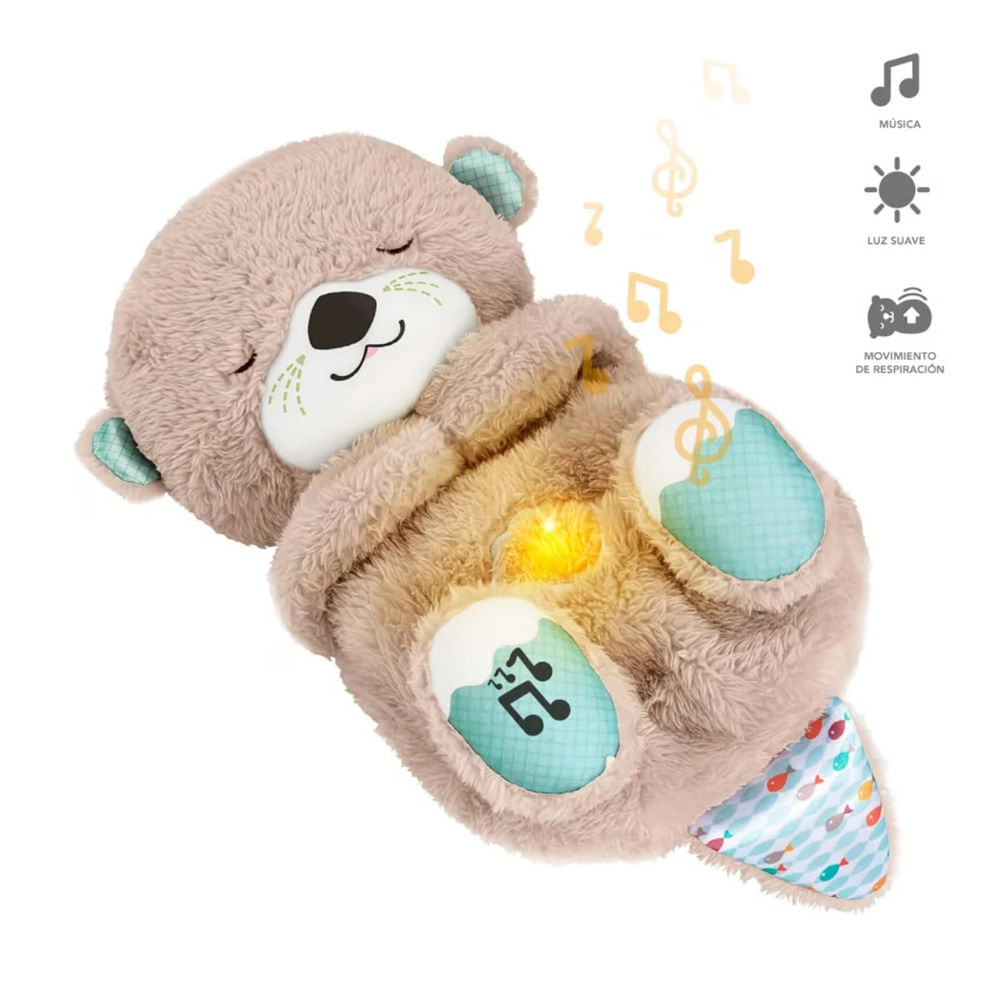 Que Respira Nutria Hora De Dormir Fisher Price Nutria Bebes Con