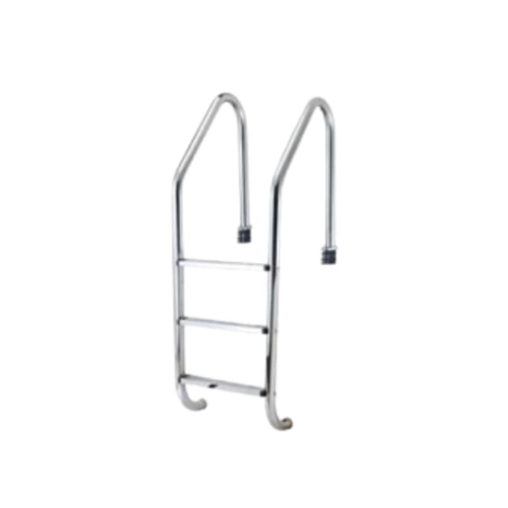 Escalera de Acero Inox de 3 Pasos Antideslizante Laswin Modelo (WL-SL203B)