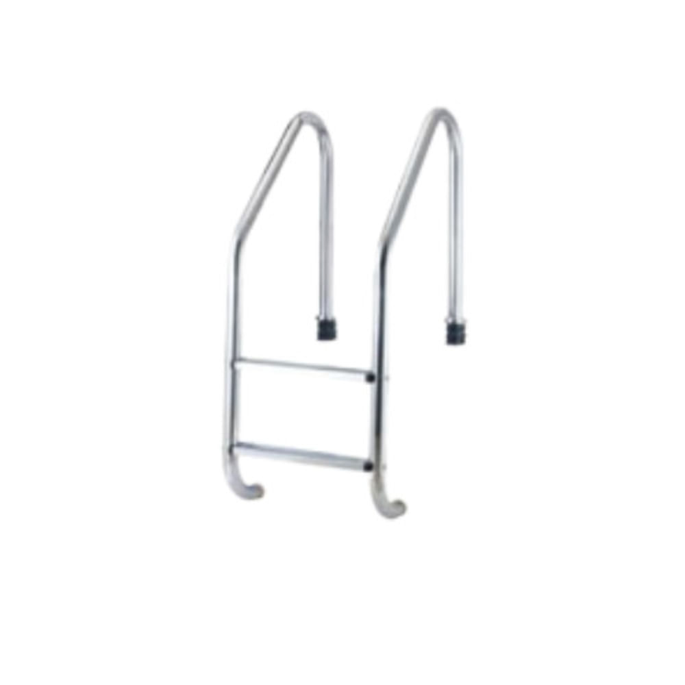 Escalera de Acero Inox de 2 Pasos Antideslizantes Laswin Modelo (WL-SL202B)