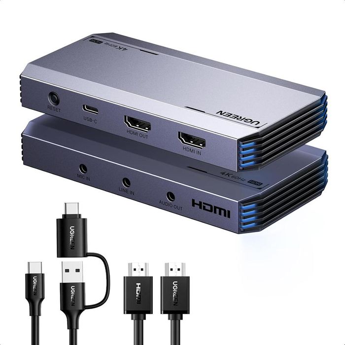 Ugreen Tarjeta Captura 4K HDMI Streaming USB Promart