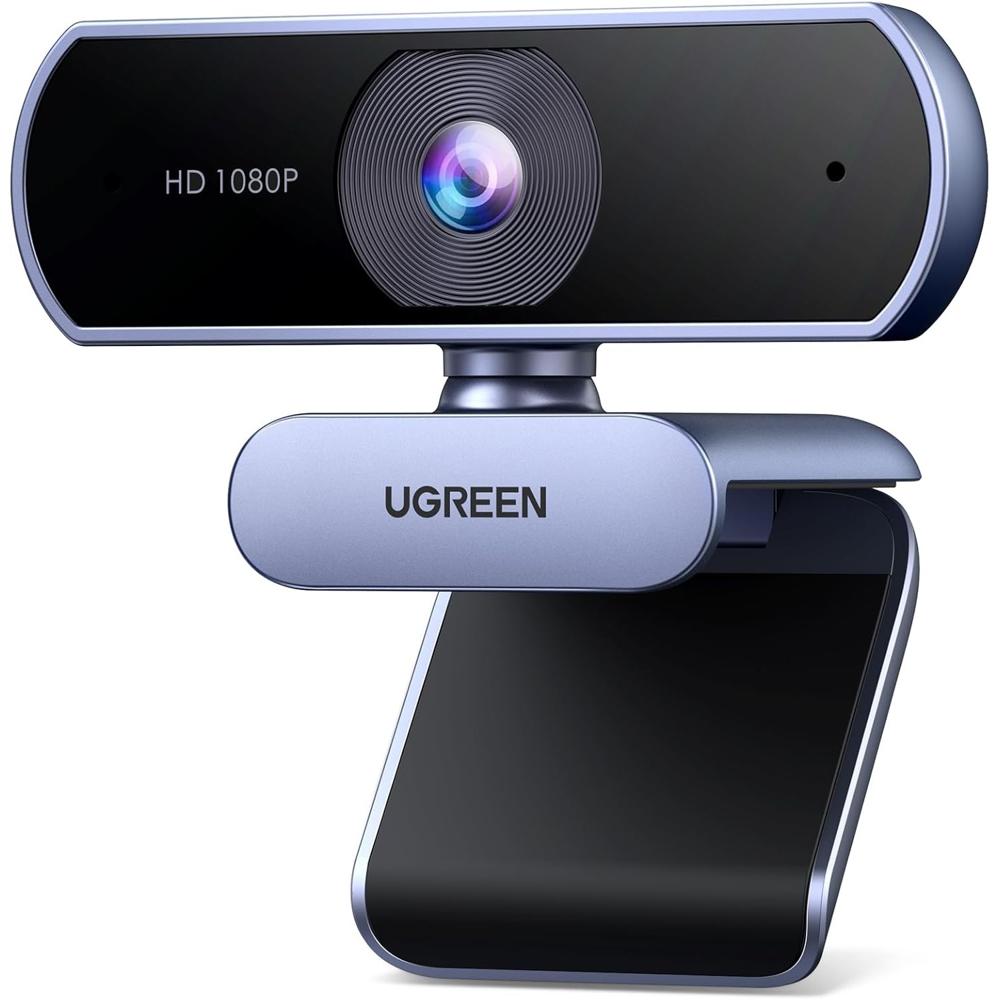 Webcam With Microphone Ultimo 1080p Usb Webcam Ugreen Cámara Web