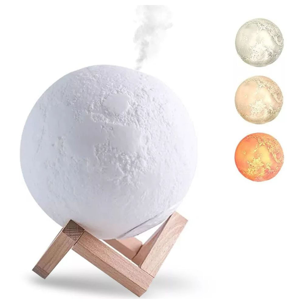 Humidificador de Aire en Forma de Luna