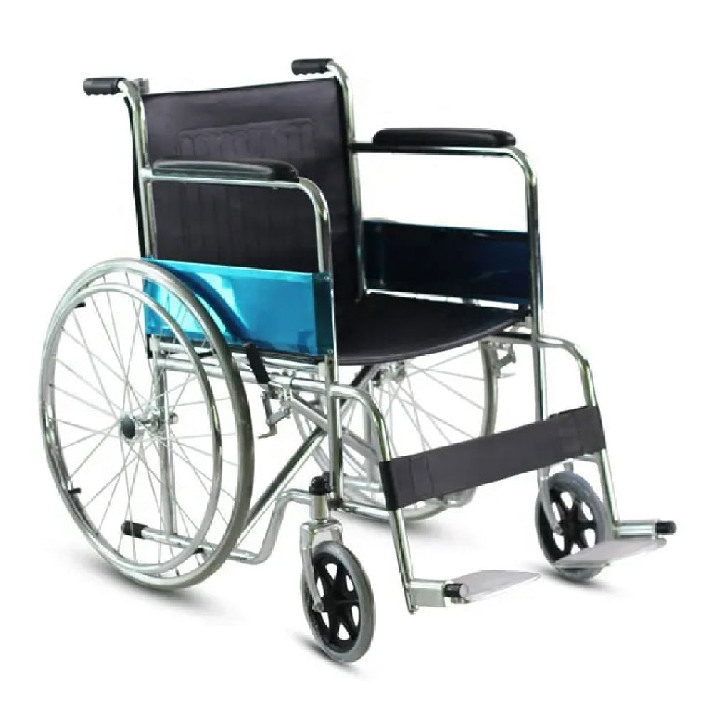 Silla de Ruedas Aros Rayos Marroquín Negro Importada