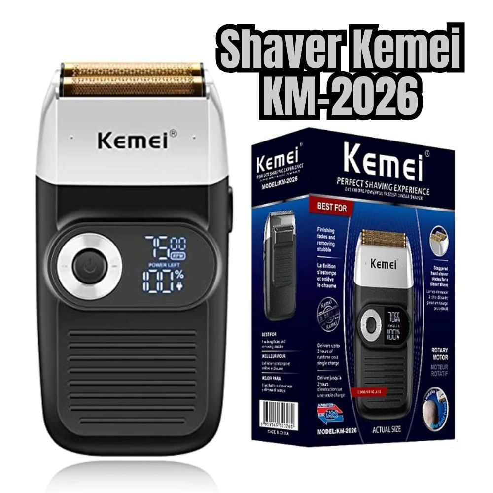 Shaver Kemei Recargable KM - 2026